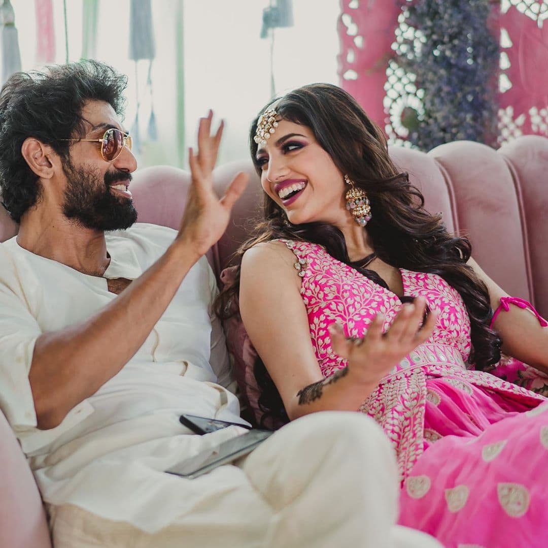 rana daggubati miheeka bajaj wedding