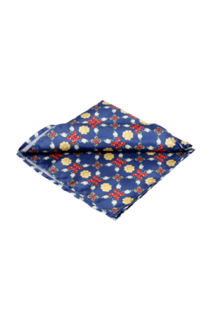 blue pocket square