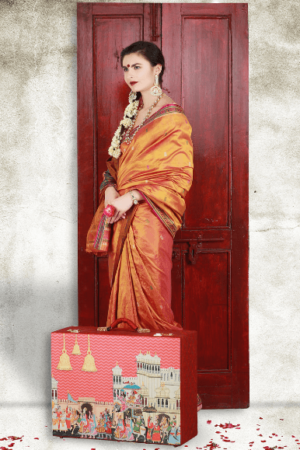 wedding trousseau trunk